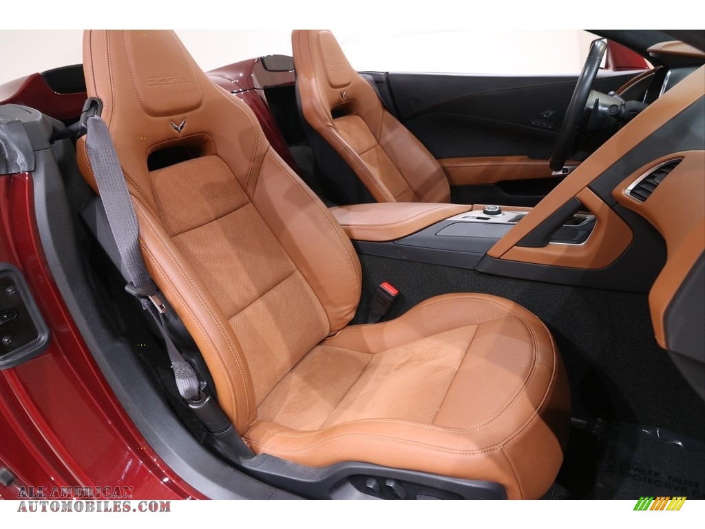 2016 Corvette Z06 Convertible - Long Beach Red Metallic Tintcoat / Kalahari photo #32