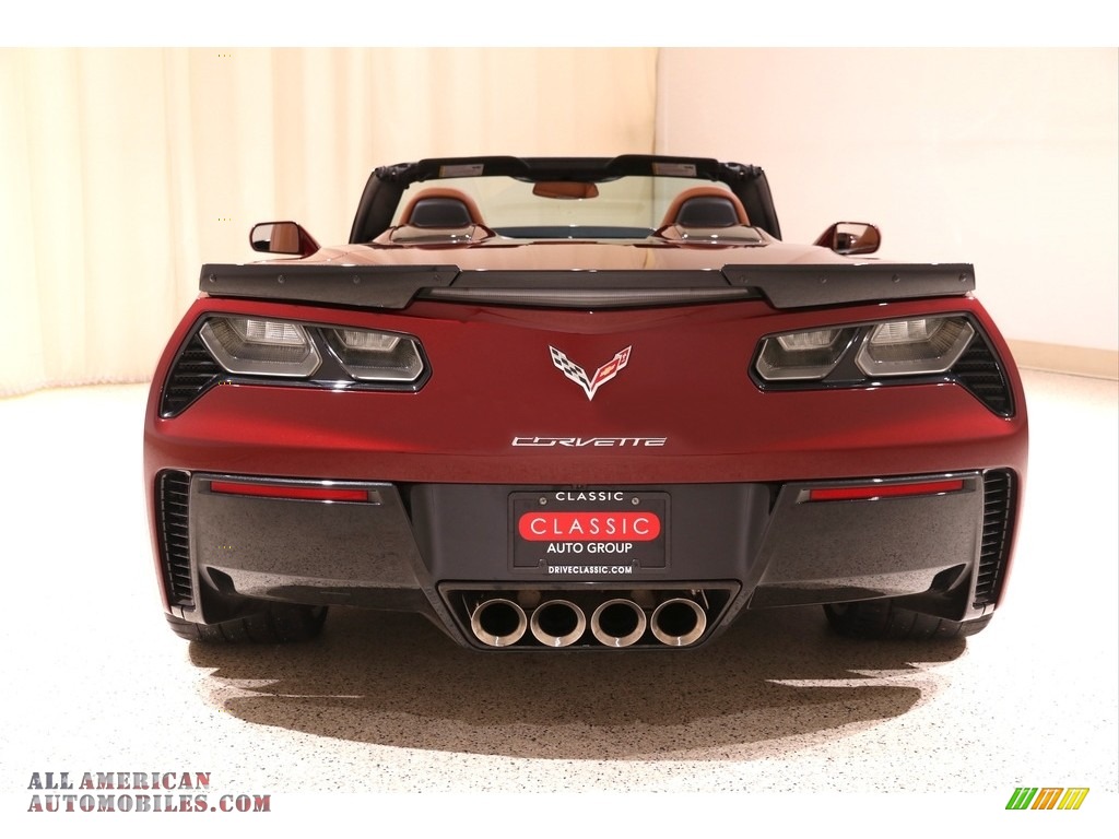 2016 Corvette Z06 Convertible - Long Beach Red Metallic Tintcoat / Kalahari photo #33