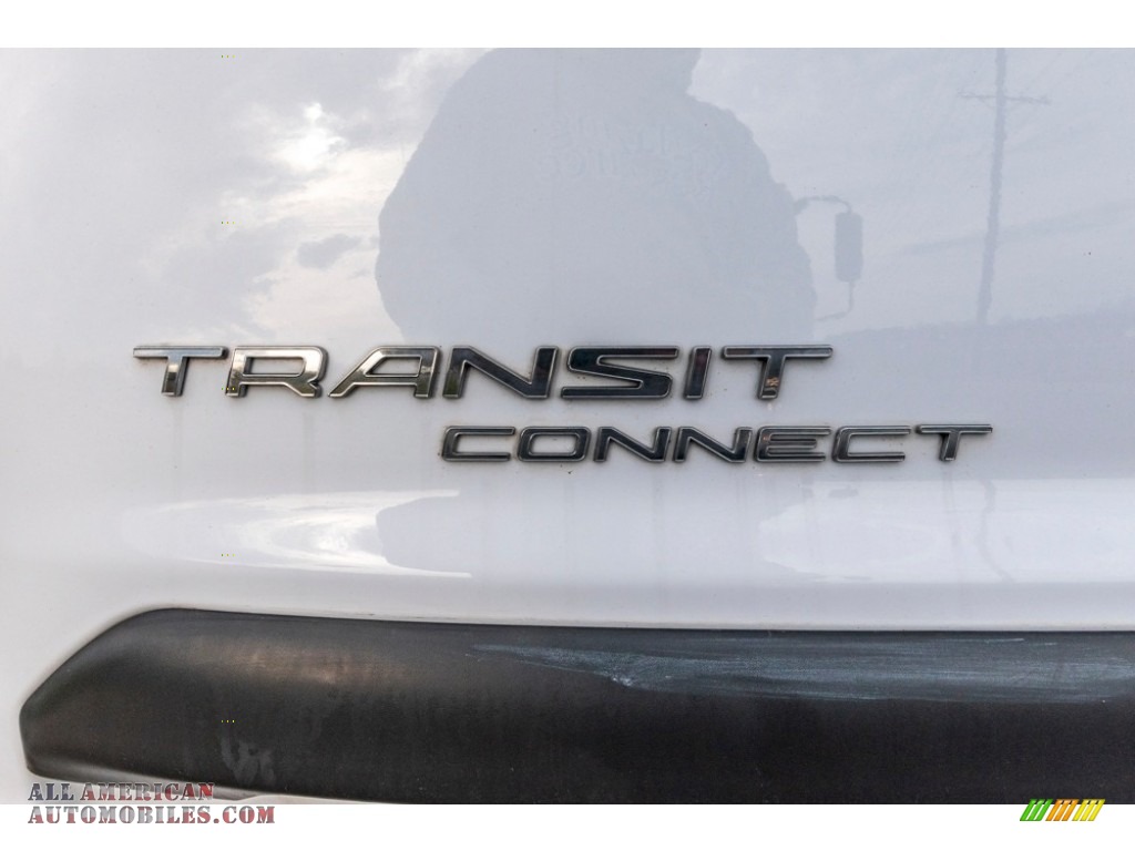 2016 Transit Connect XL Cargo Van Extended - Frozen White / Pewter photo #46