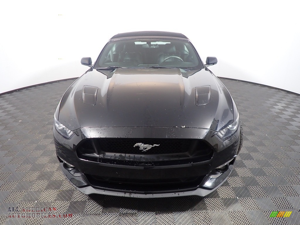 2016 Mustang GT Premium Convertible - Shadow Black / Ebony photo #32