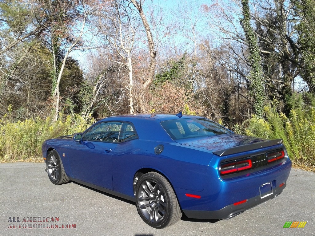 2020 Challenger R/T Scat Pack - IndiGo Blue / Black photo #8