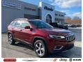 Jeep Cherokee Limited 4x4 Velvet Red Pearl photo #1