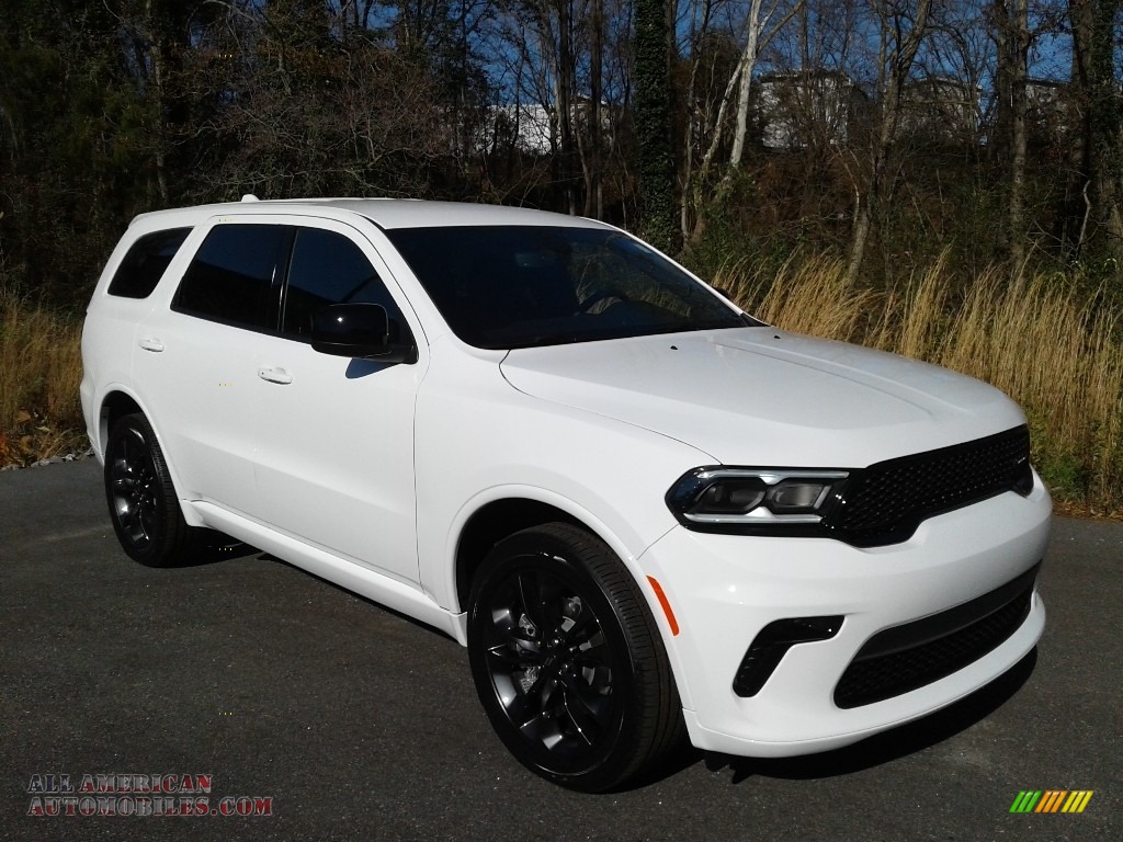 2021 Durango SXT Plus Blacktop AWD - White Knuckle / Black photo #4