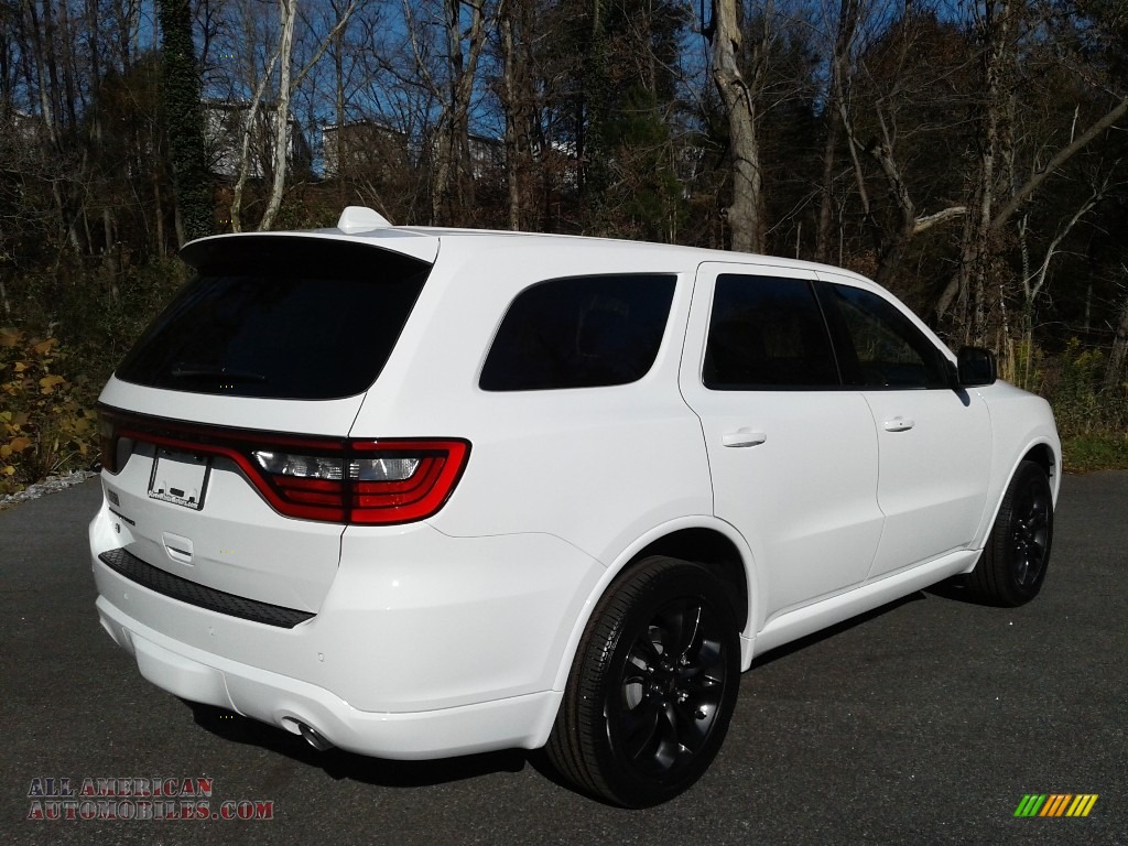 2021 Durango SXT Plus Blacktop AWD - White Knuckle / Black photo #6