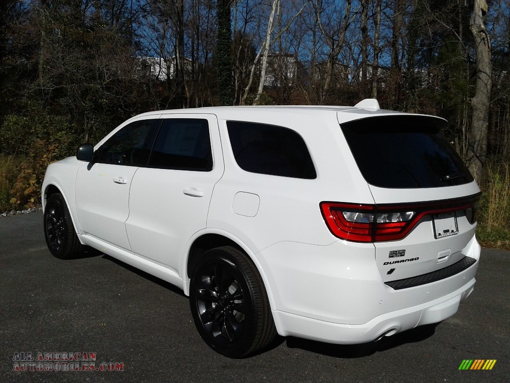 2021 Durango SXT Plus Blacktop AWD - White Knuckle / Black photo #8
