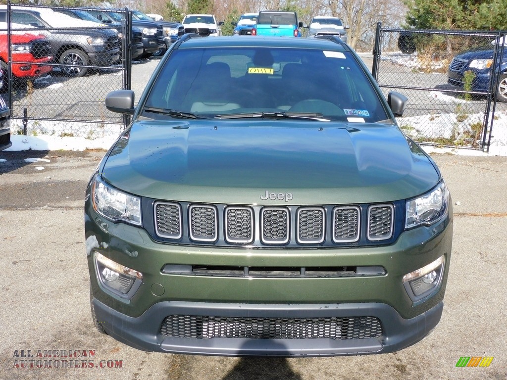 2021 Compass 80th Special Edition 4x4 - Olive Green Pearl / Black photo #2