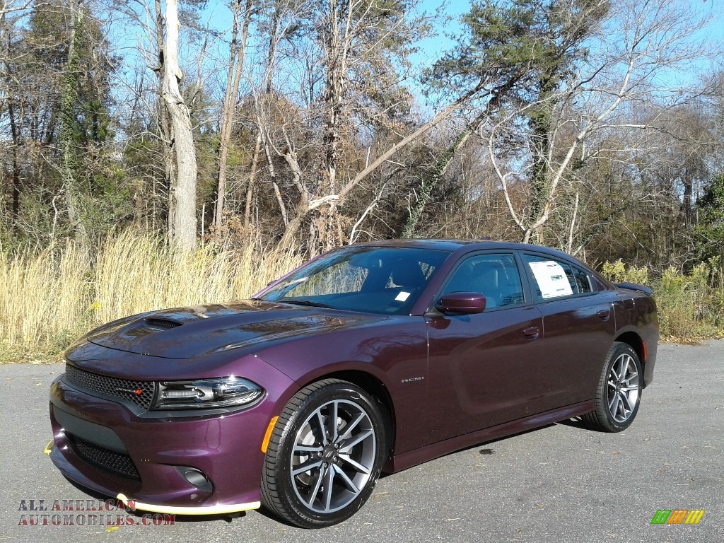 2021 Charger R/T - Hellraisin / Black photo #2