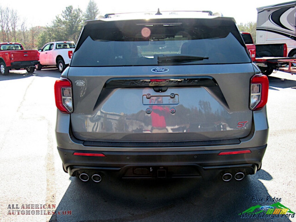 2021 Ford Explorer ST 4WD in Carbonized Gray Metallic photo #4 - A27034