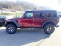 Jeep Wrangler Unlimited Rubicon 4x4 Snazzberry Pearl photo #7