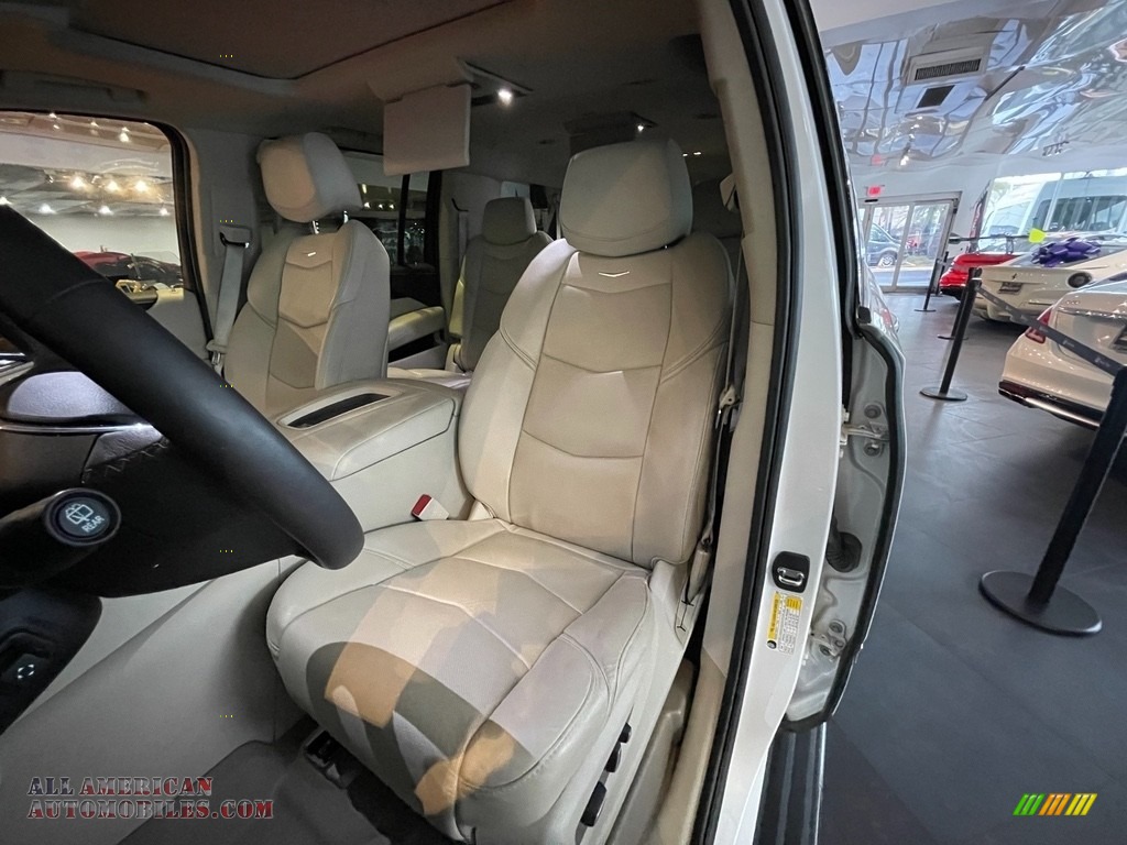 2019 Escalade ESV Luxury 4WD - Crystal White Tricoat / Shale/Jet Black Accents photo #2