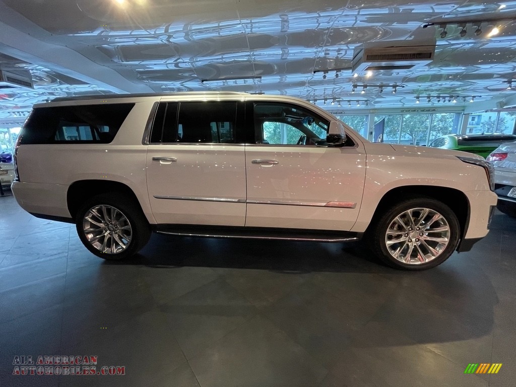 2019 Escalade ESV Luxury 4WD - Crystal White Tricoat / Shale/Jet Black Accents photo #4