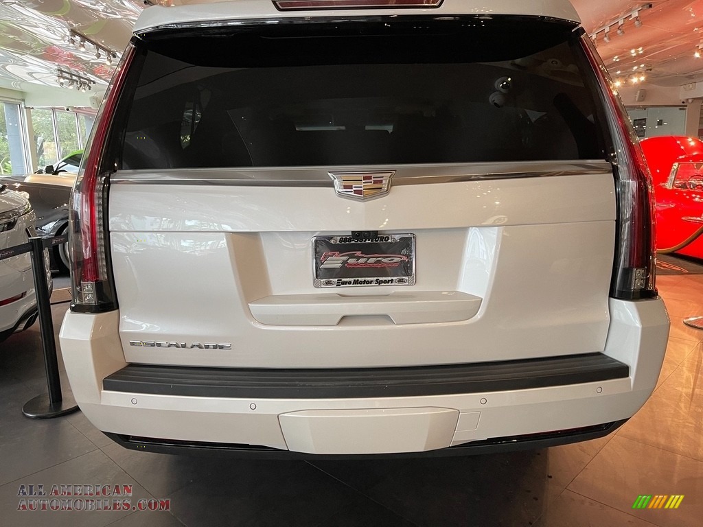 2019 Escalade ESV Luxury 4WD - Crystal White Tricoat / Shale/Jet Black Accents photo #6