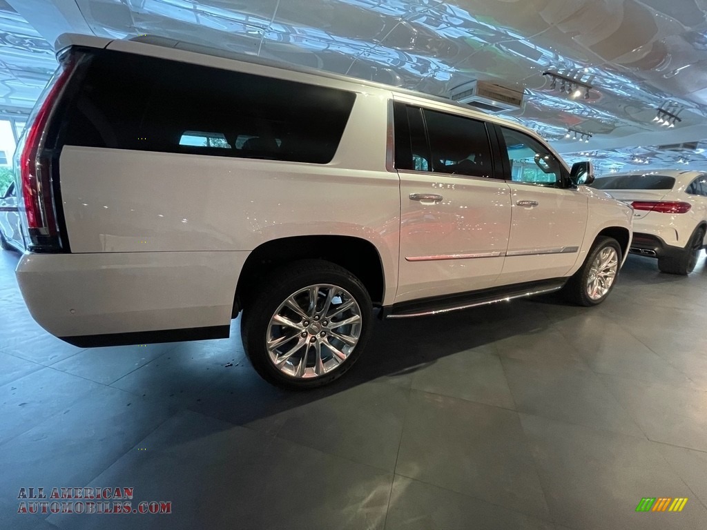 2019 Escalade ESV Luxury 4WD - Crystal White Tricoat / Shale/Jet Black Accents photo #11