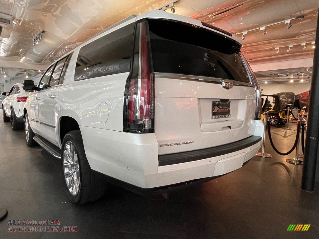2019 Escalade ESV Luxury 4WD - Crystal White Tricoat / Shale/Jet Black Accents photo #18