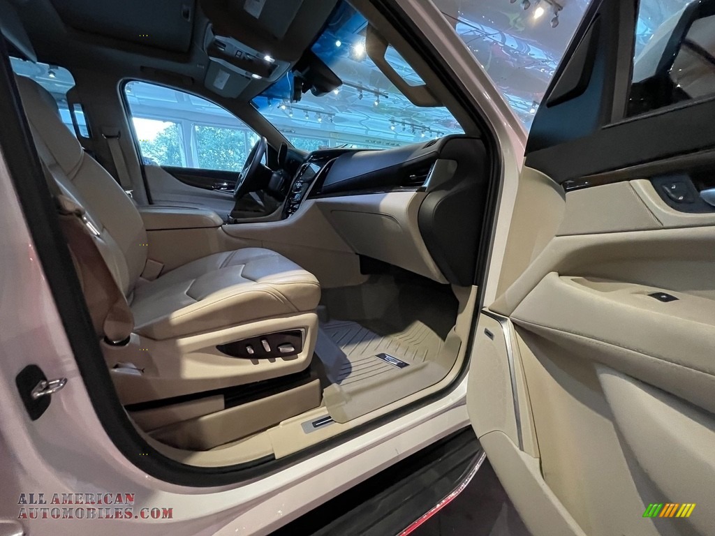 2019 Escalade ESV Luxury 4WD - Crystal White Tricoat / Shale/Jet Black Accents photo #20