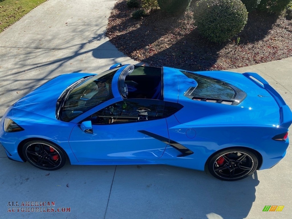 Rapid Blue / Tension/Twilight Blue Dipped Chevrolet Corvette Stingray Coupe