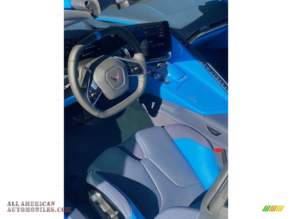 2020 Corvette Stingray Coupe - Rapid Blue / Tension/Twilight Blue Dipped photo #4