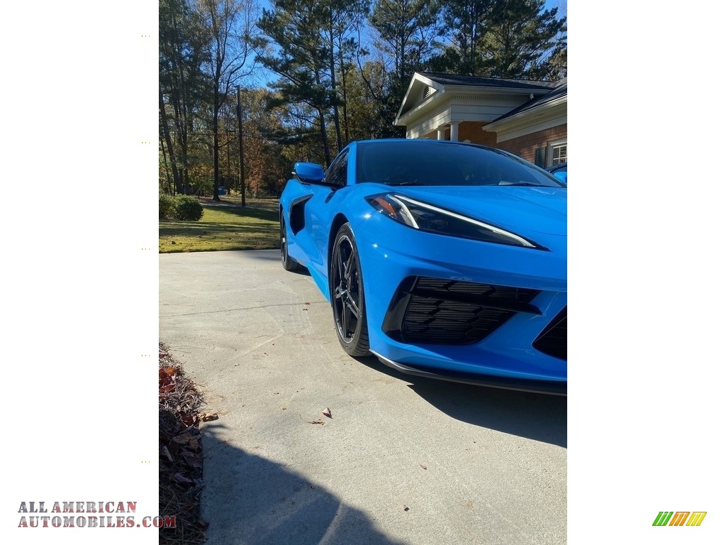 2020 Corvette Stingray Coupe - Rapid Blue / Tension/Twilight Blue Dipped photo #10