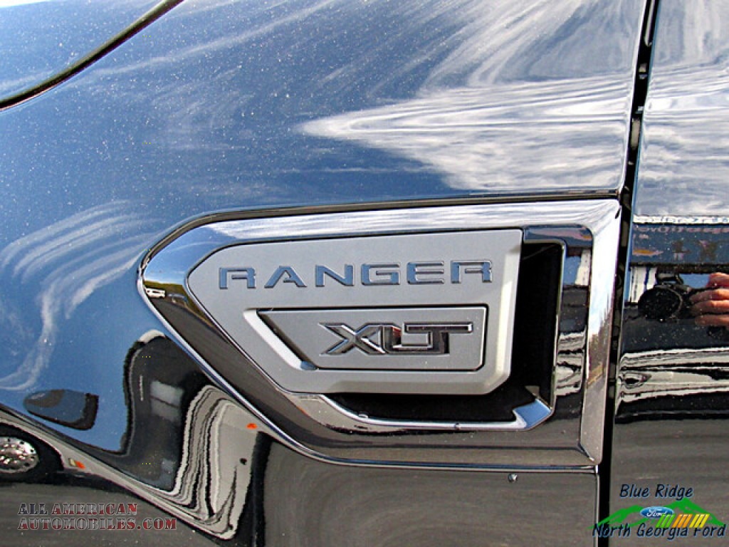2020 Ranger XLT SuperCrew 4x4 - Shadow Black / Ebony photo #28