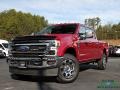 Ford F250 Super Duty King Ranch Crew Cab 4x4 Rapid Red photo #1