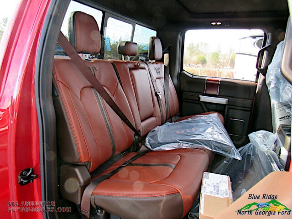 2020 F250 Super Duty King Ranch Crew Cab 4x4 - Rapid Red / Kingsville Antique/Java photo #13