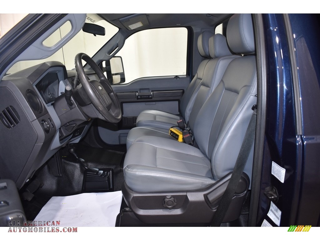2015 F350 Super Duty XL Regular Cab 4x4 Chassis - Blue Jeans / Steel photo #9