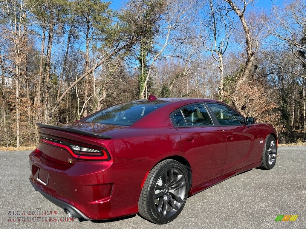 2021 Charger Scat Pack - Octane Red Pearl / Black photo #6
