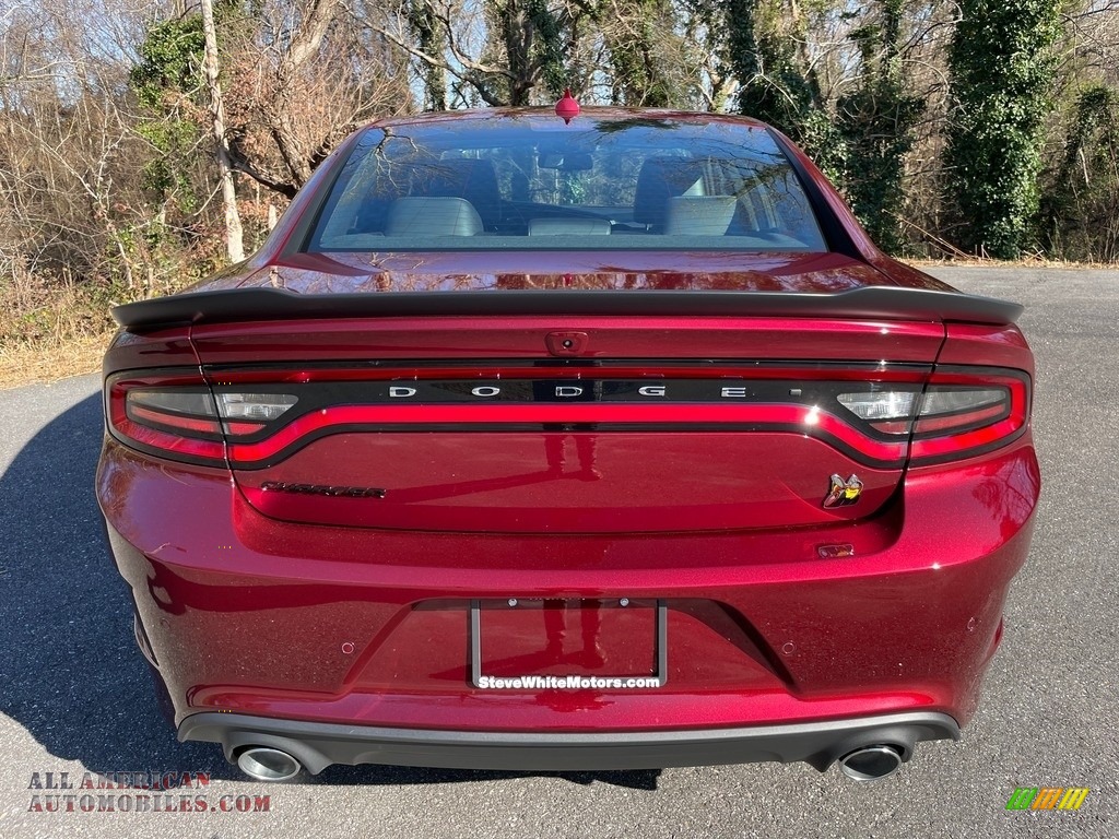 2021 Charger Scat Pack - Octane Red Pearl / Black photo #7