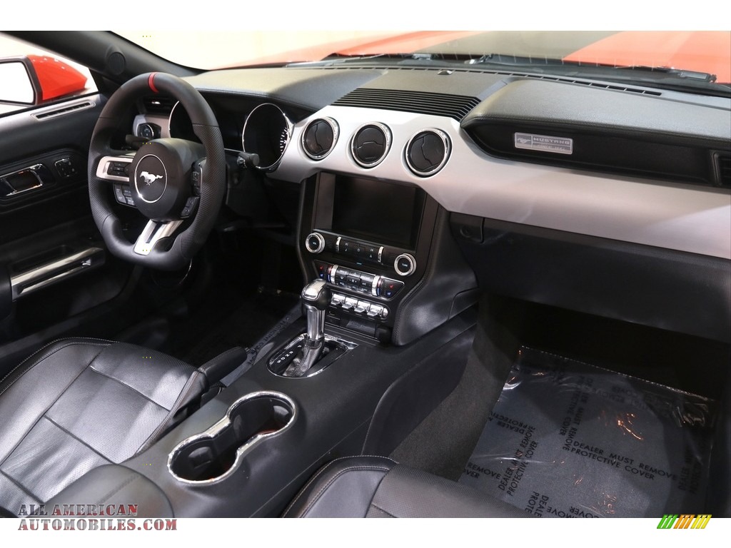 2015 Mustang GT Premium Convertible - Competition Orange / Ebony photo #28