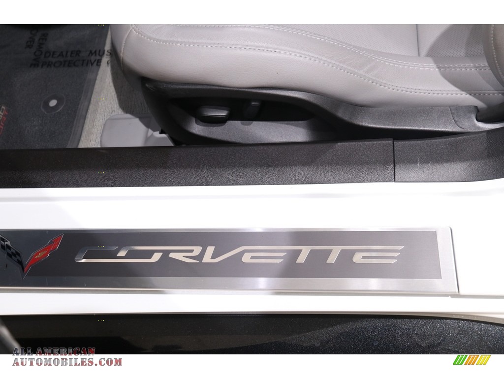 2017 Corvette Grand Sport Convertible - Arctic White / Jet Black photo #7
