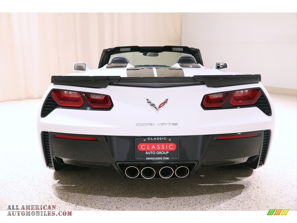 2017 Corvette Grand Sport Convertible - Arctic White / Jet Black photo #39