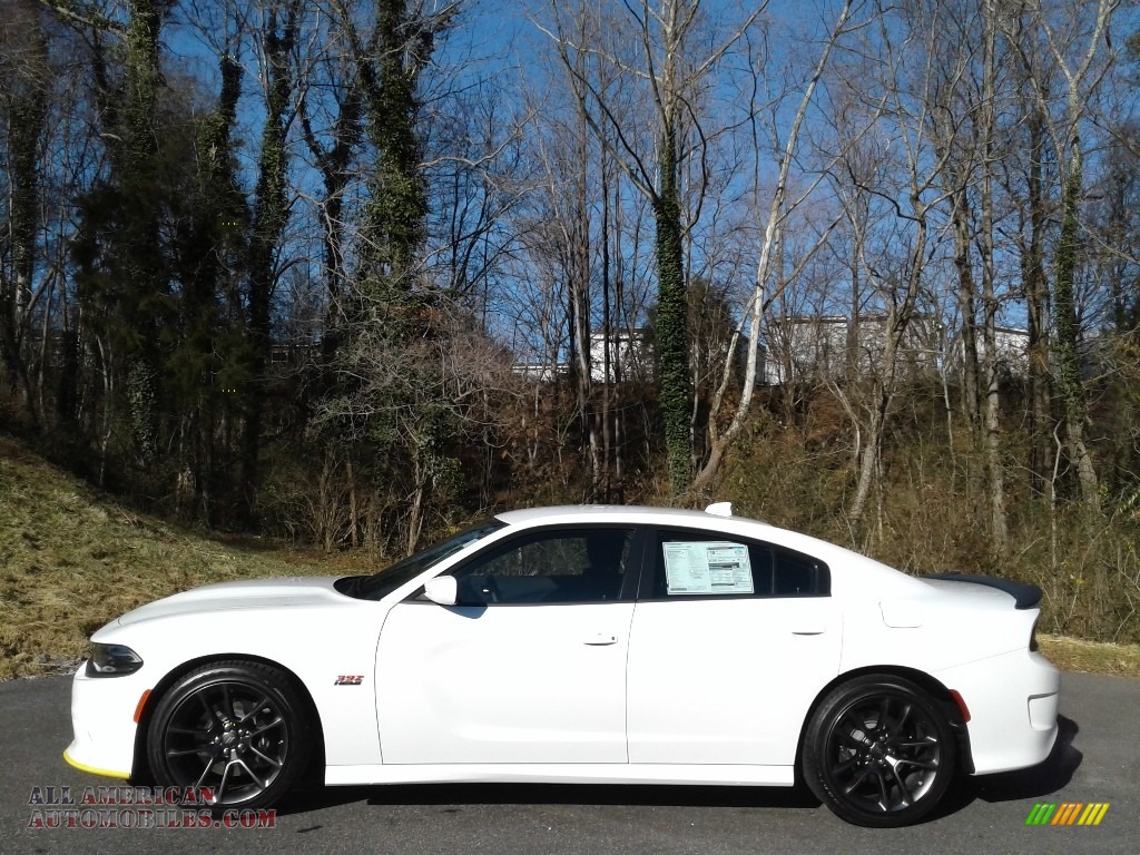 2021 Charger Scat Pack - White Knuckle / Black photo #1