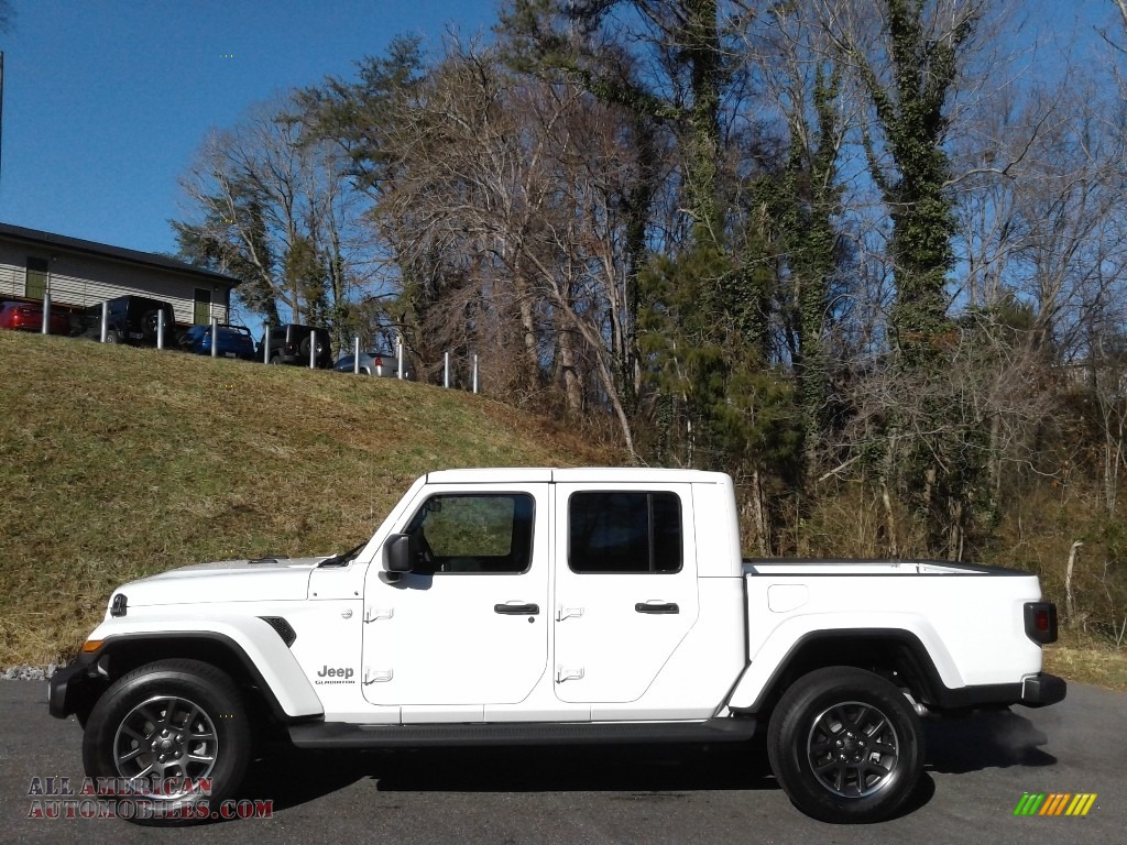 2021 Jeep Gladiator Overland 4x4 in Bright White photo 5 536981
