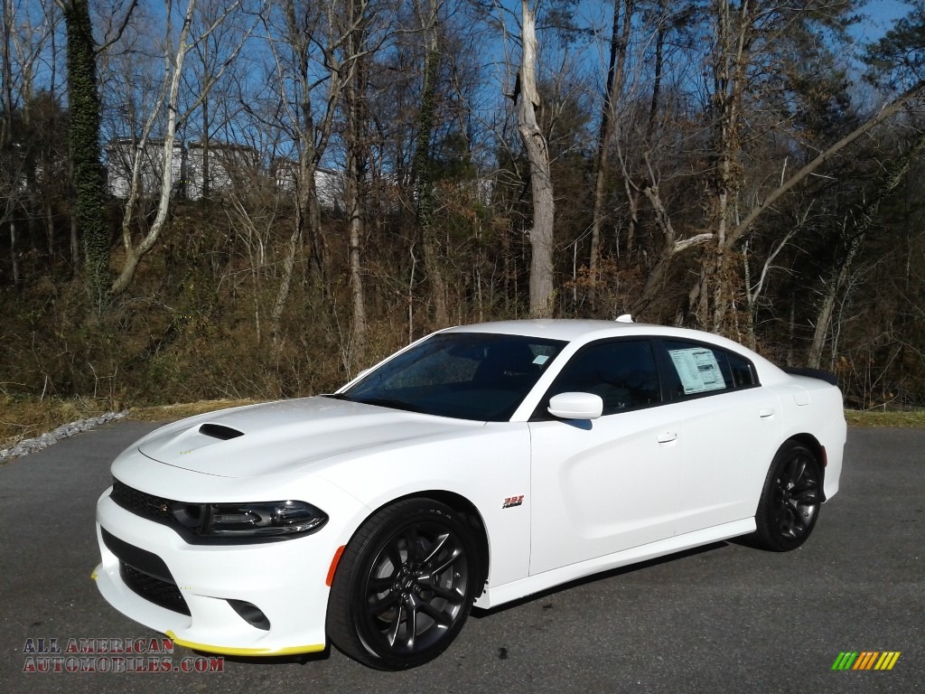 2021 Charger Scat Pack - White Knuckle / Black photo #2
