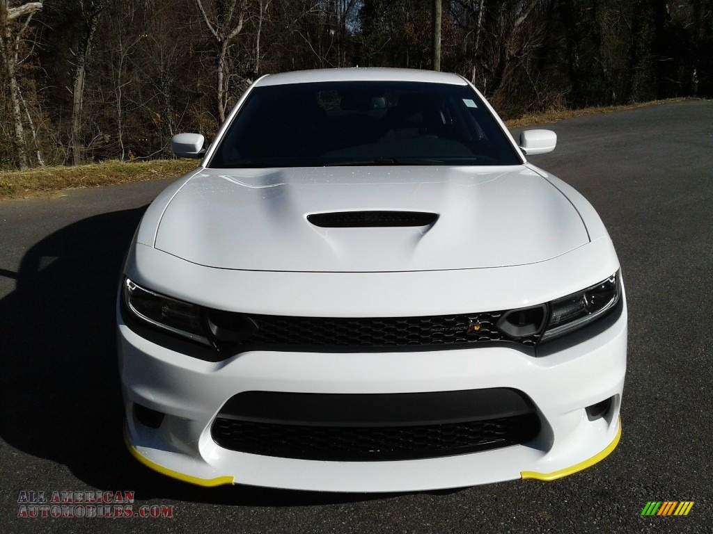 2021 Charger Scat Pack - White Knuckle / Black photo #3