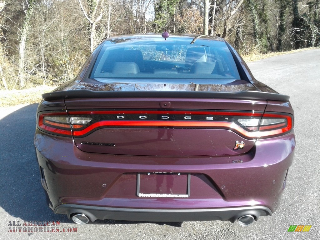 2021 Charger Scat Pack - Hellraisin / Black photo #7