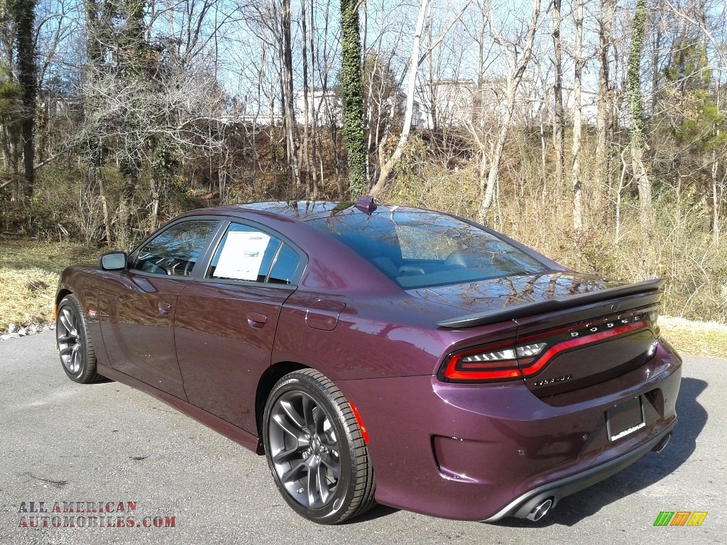 2021 Charger Scat Pack - Hellraisin / Black photo #8