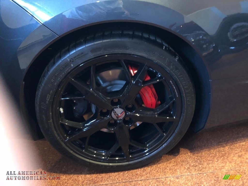2020 Corvette Stingray Coupe - Shadow Gray Metallic / Adrenaline Red/Jet Black photo #11