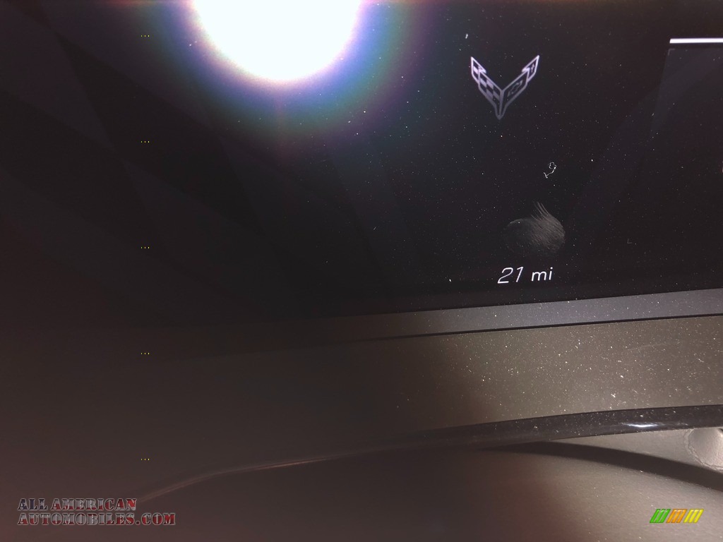 2020 Corvette Stingray Coupe - Shadow Gray Metallic / Adrenaline Red/Jet Black photo #23