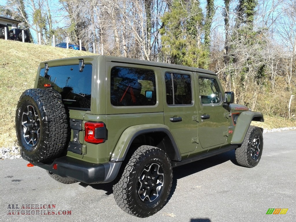 2020 Jeep Wrangler Unlimited Rubicon 4x4 in Sarge Green for sale photo