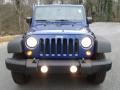 Jeep Wrangler Unlimited X 4x4 Deep Water Blue Pearl photo #3