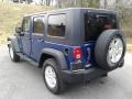 Jeep Wrangler Unlimited X 4x4 Deep Water Blue Pearl photo #8