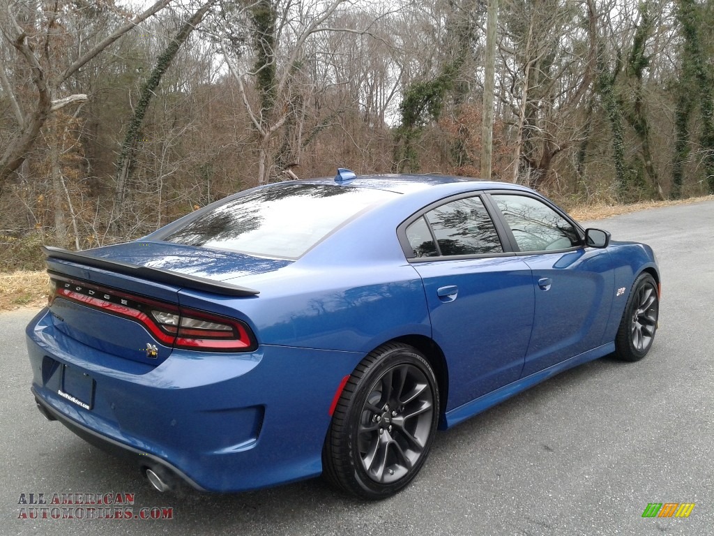 2021 Charger Scat Pack - Frostbite / Black photo #6