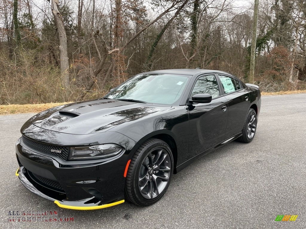 2021 Charger R/T - Pitch Black / Black photo #2