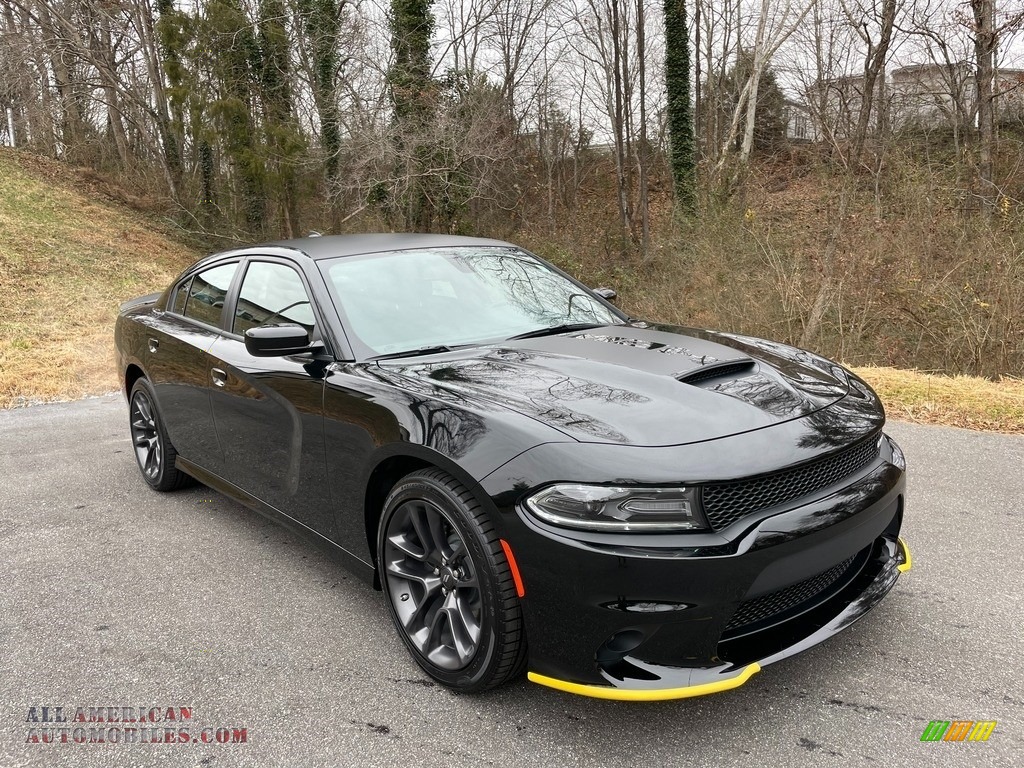 2021 Charger R/T - Pitch Black / Black photo #4