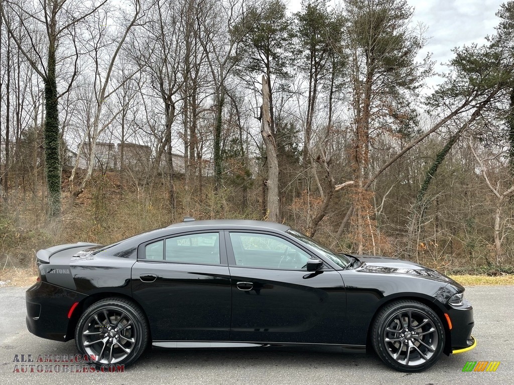 2021 Charger R/T - Pitch Black / Black photo #5