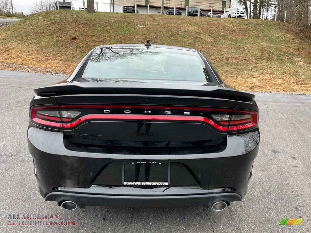 2021 Charger R/T - Pitch Black / Black photo #7
