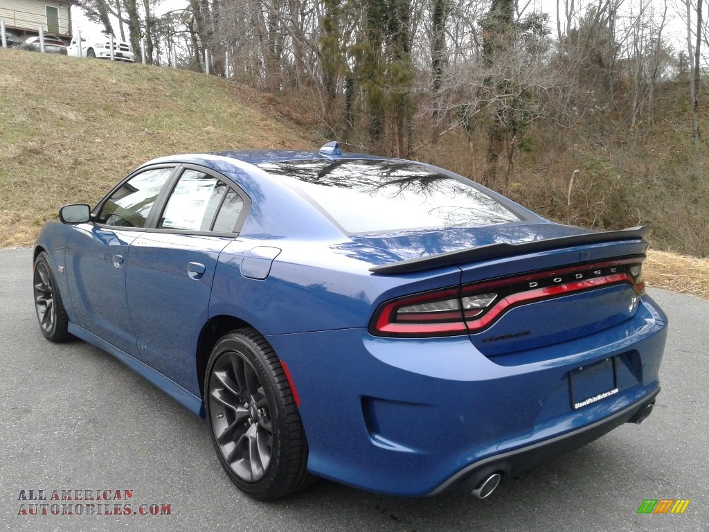 2021 Charger Scat Pack - Frostbite / Black photo #5