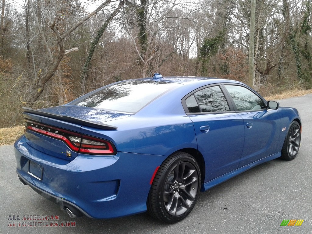 2021 Charger Scat Pack - Frostbite / Black photo #8