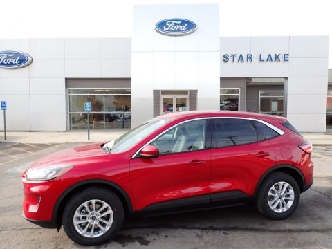 Rapid Red Metallic 2020 Ford Escape SE 4WD